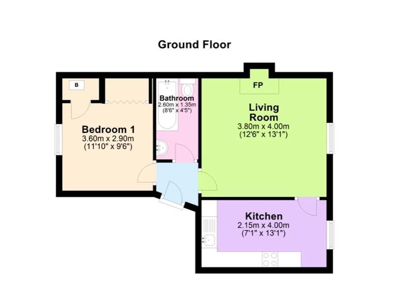 Dwellcome Home Ltd 1 Bed Apt, Half Mile To Union Street Yet Quiet, Free Parking, Fast Wifi, Ideal For Long Term Contractor, Etc Stays, Fully Equipped Kitchen, Regular Housekeeping Option - See Our Site For Assurance أبردين المظهر الخارجي الصورة