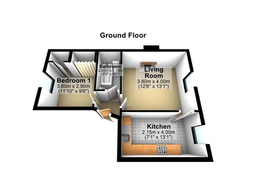 Dwellcome Home Ltd 1 Bed Apt, Half Mile To Union Street Yet Quiet, Free Parking, Fast Wifi, Ideal For Long Term Contractor, Etc Stays, Fully Equipped Kitchen, Regular Housekeeping Option - See Our Site For Assurance أبردين المظهر الخارجي الصورة